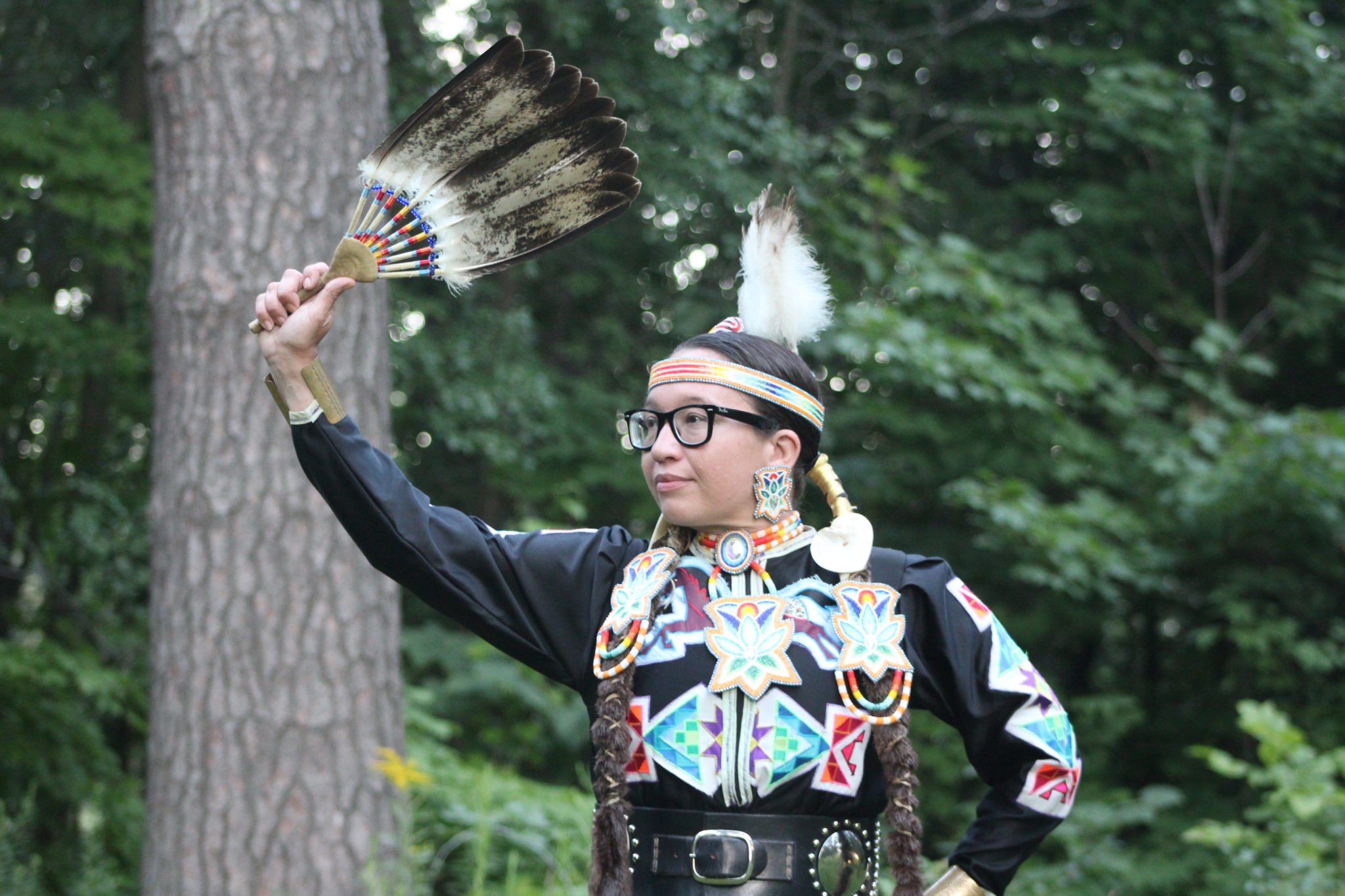 Kelli Marshall dances to honour residential school survivors and victims